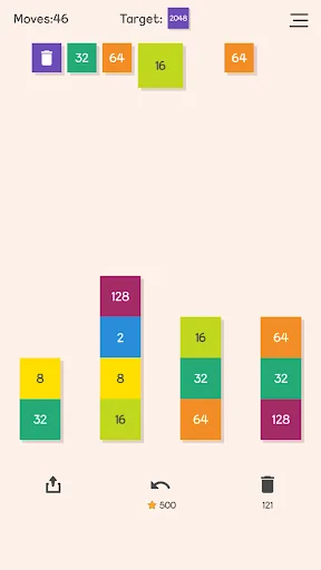Combine²: 2048 Merge Puzzle
