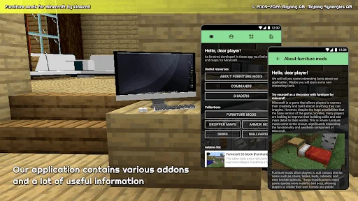 Furniture mods for Minecraft