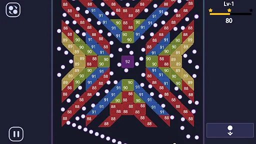 Bricks Breaker - brick game screenshot 2