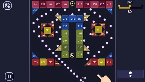 Bricks Breaker - brick game screenshot 3