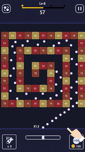 Bricks Breaker - brick game screenshot 4