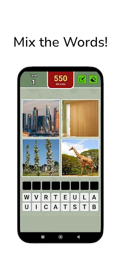 4 photos: 1 word plus