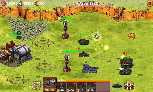 Tank Defend: Red Alert Command screenshot 1