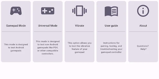 GamePad Tester Lite