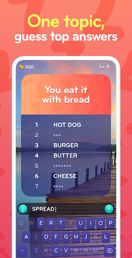 Top 7 - family word game screenshot 1