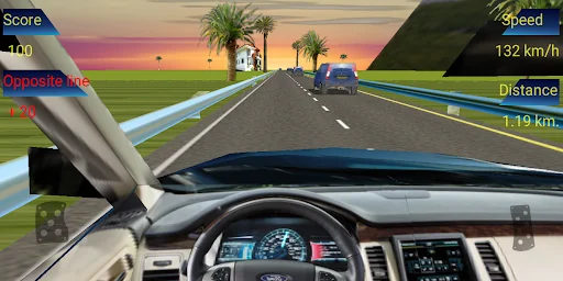 Traffic Racer Cockpit 3D screenshot 2