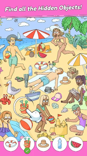 Find & Tap Hidden Objects Game