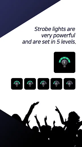 Flashlight timer police SOS screenshot 2