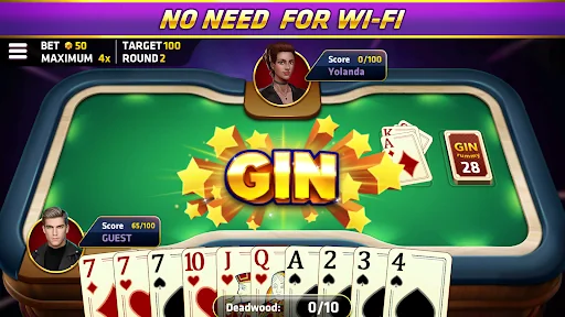 Gin Rummy - Classic Card Game screenshot 2