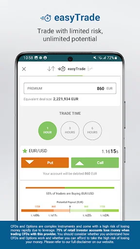 easyMarkets Online Trading screenshot 4
