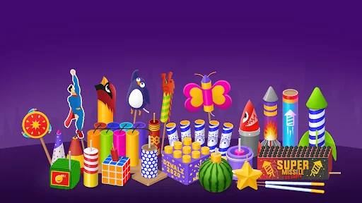 Diwali Crackers Simulator Game screenshot 1
