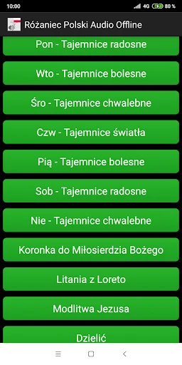 Rózaniec Polski Audio Pro