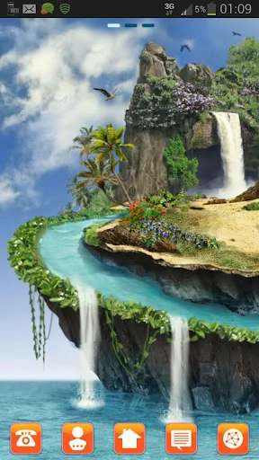 Theme Tropical GO Launcher EX