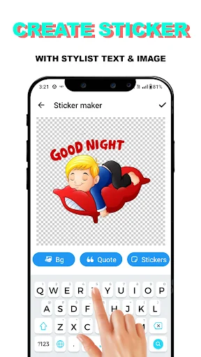 GoodNight Sticker For Whatsapp screenshot 1
