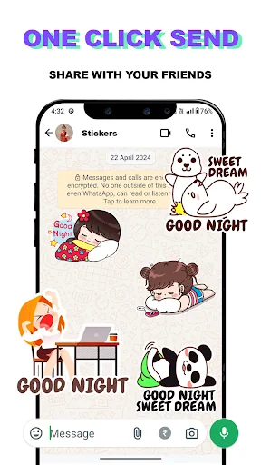 GoodNight Sticker For Whatsapp screenshot 3