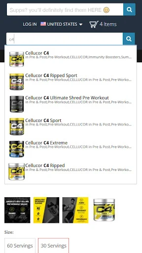 GoSupps.com screenshot 3