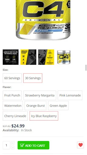 GoSupps.com screenshot 4
