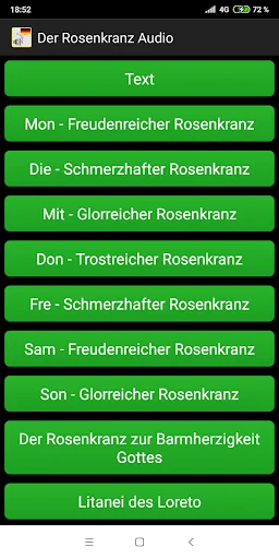 Rosenkranz Deutsch Audio