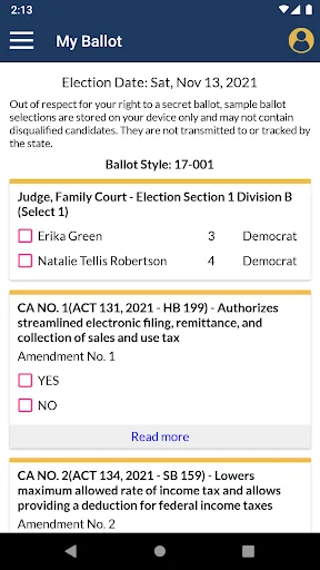 GeauxVote Mobile screenshot 4