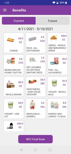 California WIC App