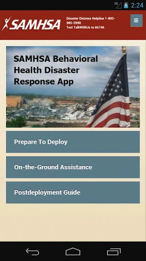 SAMHSA Disaster App