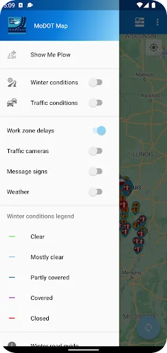 MoDOT Traveler Information screenshot 2