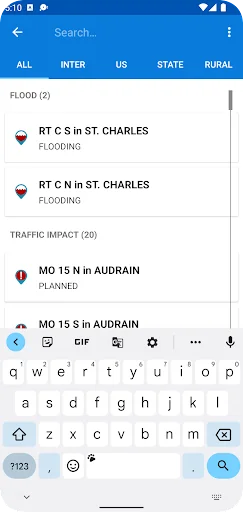 MoDOT Traveler Information screenshot 3