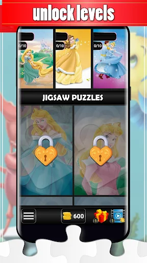 Princess Puzzle for Girls