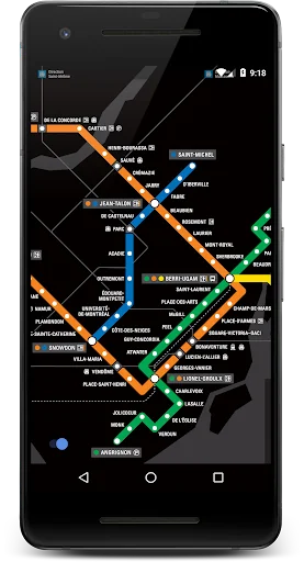 Montreal Subway Map