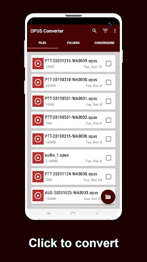 Opus To Mp3 Converter screenshot 3