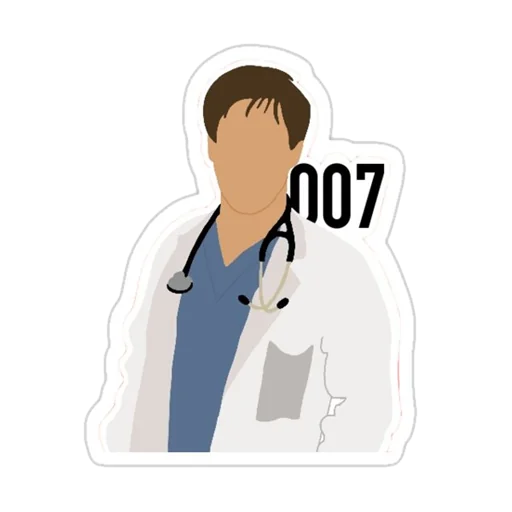 Grey's Anatomy Stickers