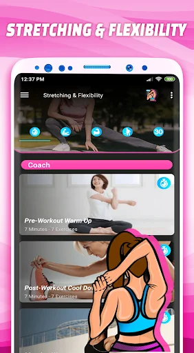 Flexibility training Stretch
