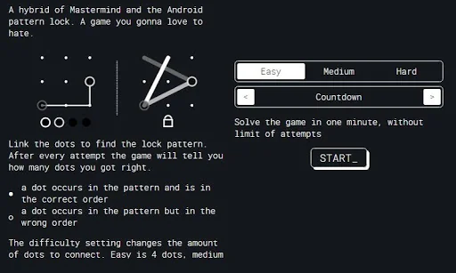 Swipe Code Breaker Game
