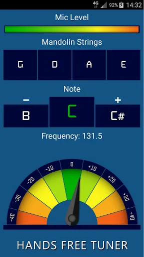 Mandolin Tuner: Fast & Precise