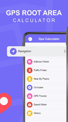 GPS Navigation Route Finder