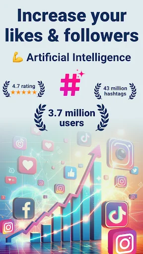 Hashtags AI: Follower Booster screenshot 1