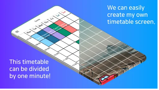 Planner Timetable with alarm f