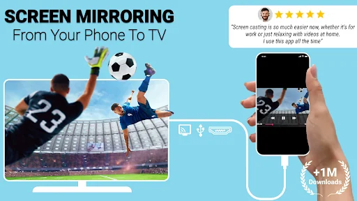 USB Connector Cast Phone to TV screenshot 1