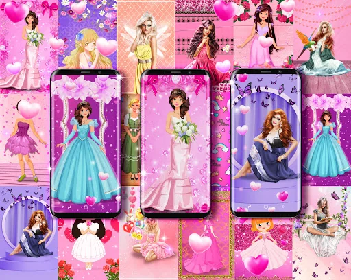 Doll princess live wallpaper