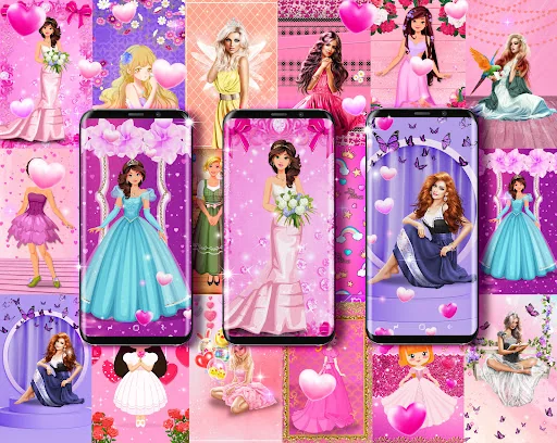 Doll princess live wallpaper