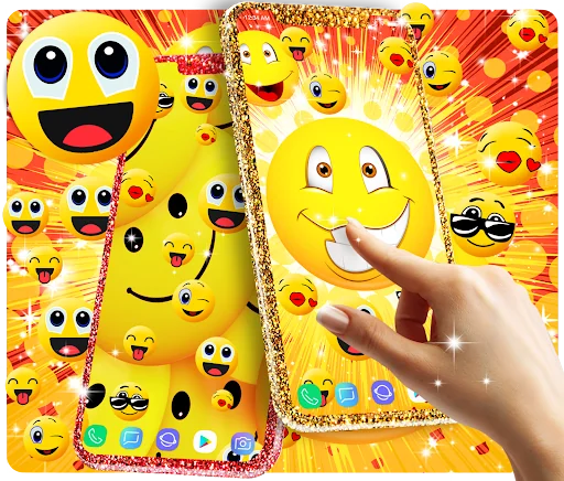Emoji live wallpaper