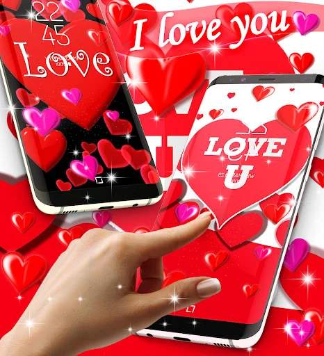 I love you live wallpaper screenshot 3