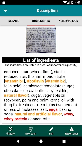 My Vegan Scanner