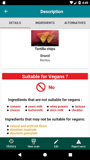 My Vegan Scanner