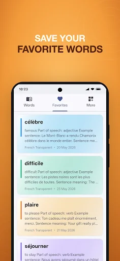 French Word of the Day - Vocab screenshot 3