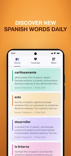 Spanish Word of the Day -Vocab