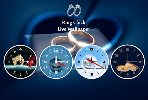 Ring Clock Live Wallpaper