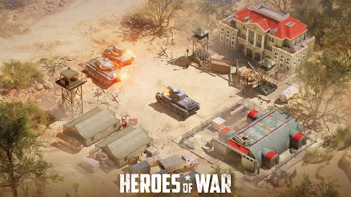 Heroes of War: Idle army game screenshot 3