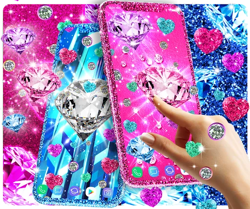 Diamond live wallpaper screenshot 3