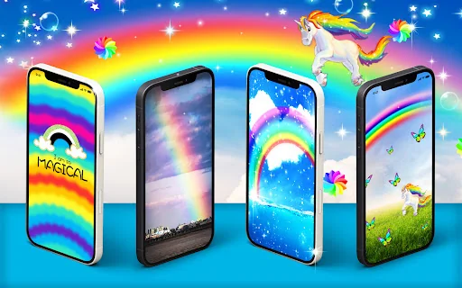 Rainbow live wallpaper